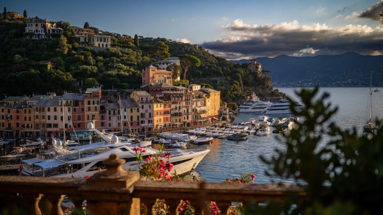 A scenic view of the Ligurian coast